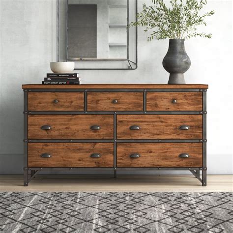 Williston Forge Haverhill 7 Drawer Dresser Reviews Wayfair