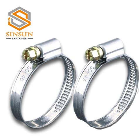 Wholesale Stainless Steel German Type Hose Clamp Manufacturer And