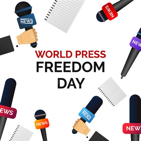 Press Freedom Day Vector Png Images World Press Freedom Day Mike