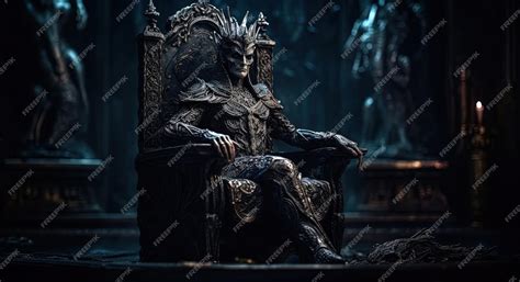 Premium Photo Ai Generated Image Hades On His Throne Ruling The