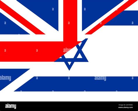 uk israel flag Stock Photo - Alamy