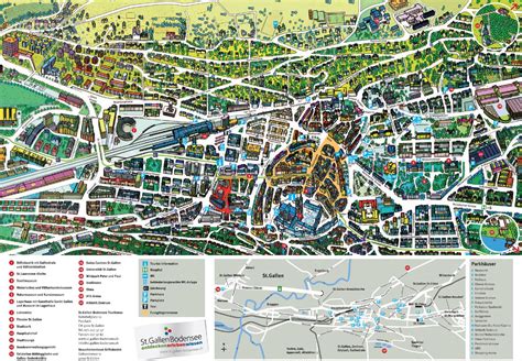 Stadtplan St Gallen 2012 2013 By Ostschweiz Tourismus Issuu