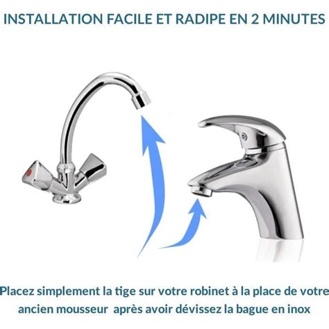 Mousseur Robinet Conomie Eau Haute Qualit Acier Inoxydable Mousseur