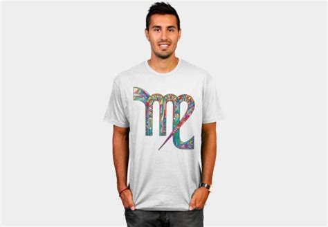 Virgo Zodiac Sign Mens Perfect Tee By Xgdesign Design By Humans