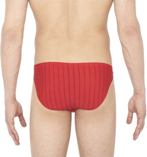 Hom Chic Comfort Micro Briefs Pack Heren Micro Slip Rood Maat