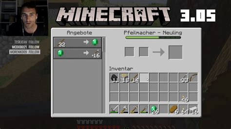 Minecraft Bogner Handel Hardcore Vanilla Deutsch