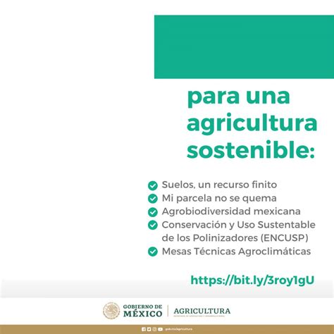 Agricultura On Twitter Conoce M S Sobre Las Estrategias Y Acciones