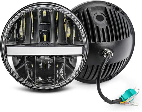 Amazon UNI SHINE 7 Inch LED Headlight Round 6024 Led Headlight