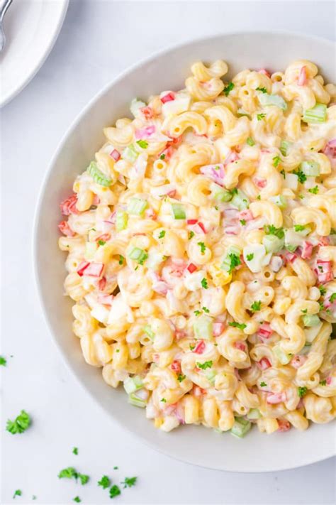 Classic Macaroni Salad A Zesty Bite