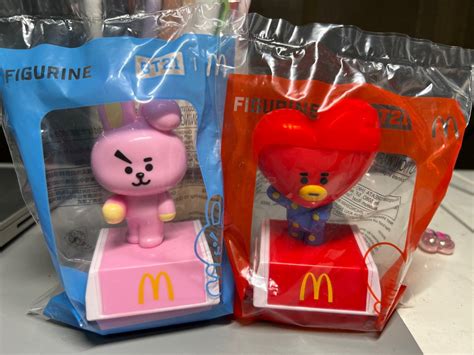 Mcdonalds BT21 Happy Meal Tata Cooky Hobbies Toys Toys Games On