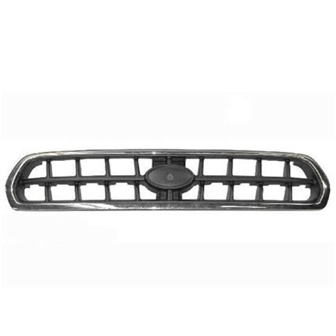 For Outback Sedan Wagon Front Grille Assembly Chrome Shell Black