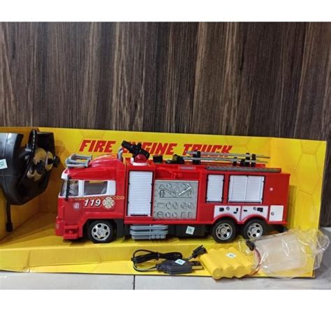 Jual Mainan Rc Truk Pemadam Kebakaran Fire Rescue Radio Control Bcg