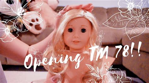 Opening American Girl Doll Truly Me 78 Youtube