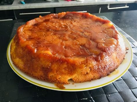 Gâteau renversé aux pommes caramélisées au Thermomix Cookomix