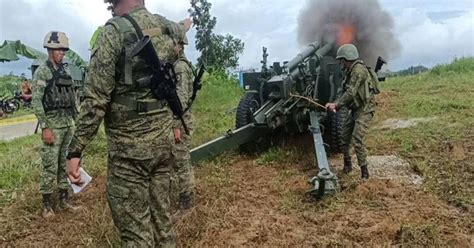 Ph Army Holds Registration Live Fire Drills In Negocc Philippine