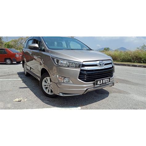 Toyota Innova Modelista Bodykits With K Color Paint