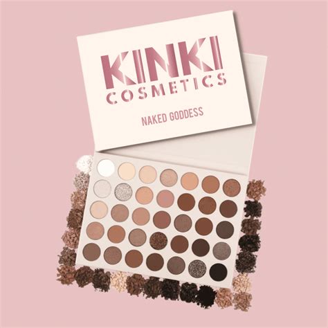 Naked Goddess Eyeshadow Palette KINKI Cosmetics