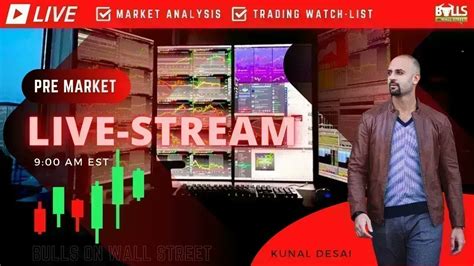 Pre Market Live Day Trading Watch List Game Plan Youtube