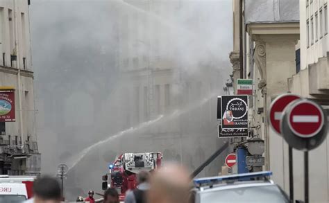 Fuerte explosión en edificio de París deja 24 heridos