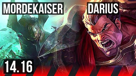 Mordekaiser Vs Darius Top Solo Kills Games