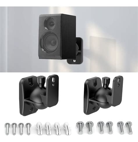 Sportlink Surround Sound Speaker Wall Mount Brackets Kit Holder Stand