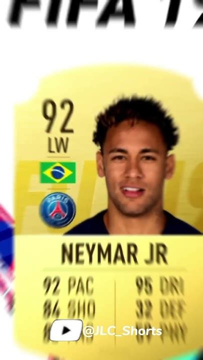 Neymar Fifa Evolution 😊⚽🤩 ️😍 Football Fifa Neymar Jlc Shorts 50k Youtube