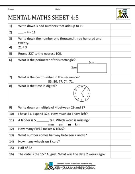 Year 6 Mental Maths Revision Games DVDRip - dythepiratebay