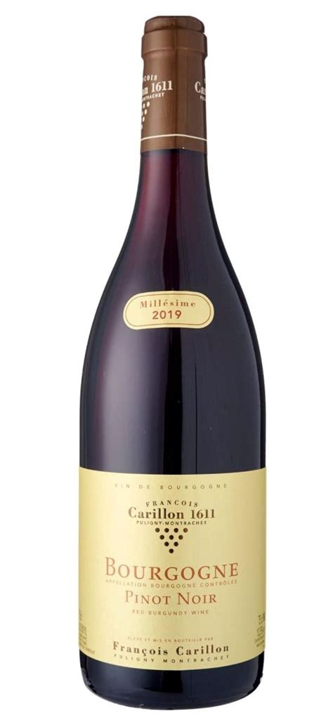 Bourgogne Pinot Noir Domaine Francois Carillon 2019 Carillon Domaine