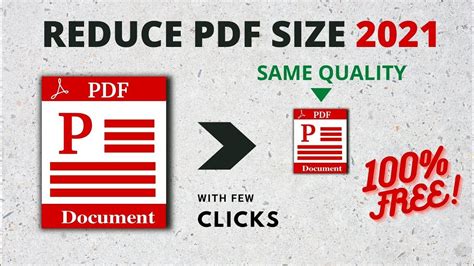 Reduce Pdf Size Online Without Losing Quality Free No Purchase