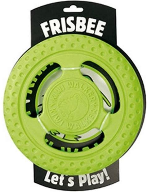 Kiwi Walker Let S Play Hondenspeelgoed Frisbee Groen Cm