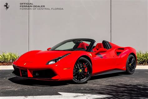 Used 2018 Ferrari 488 Spider 70th Aniv For Sale Orlando FL | Jacksonville | #P229045