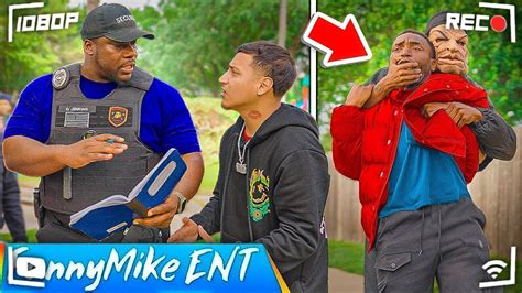 Davellyoutube Reacts The Creeper Man The Police Report Ep 3 Funnymike Skits👀😱😈reaction