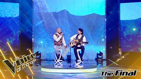 Amgalan.E ft Naranzun.B- "Nutgiin salhi" | The Final | The Voice of Mongolia 2022 - YouTube