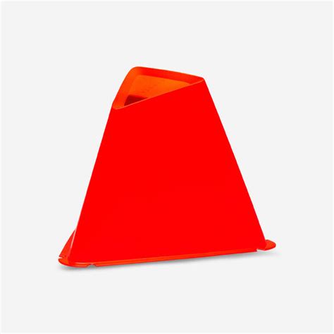 15cm Training Cones Kipsta 6 Pack Essential Orange