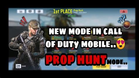 Call Of Duty Mobile New Mode Prop Hunt Game Play Youtube