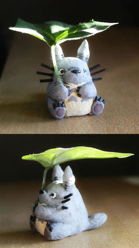 Totoro Figurine By Nymblan On Deviantart