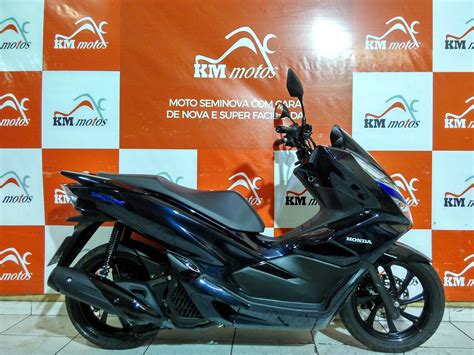 Kmmotos Pcx Azul P Km Motos Sua Loja De Motos Semi Novas