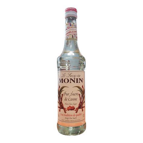 SIROP MONIN SUCRE CANNE 70CL Boissons Du Monde