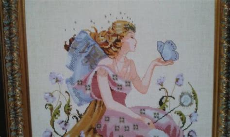 Mirabilia Cross Stitch Pattern Butterfly Fairy By Nora Corbett From Crossstitchfboutique On