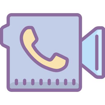 Pastel Purple Facetime Logo