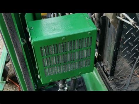 Curtis Cab Heater Installation & Radiator Modification - John Deere 425, 445, 455 - YouTube