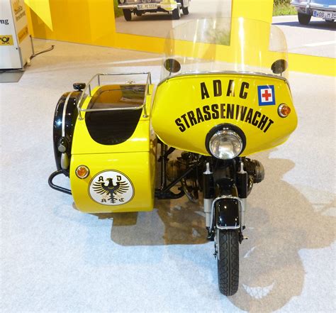 BMW R60 2 Steib Gespann ADAC Yellow 1961 Vo Stkone Flickr