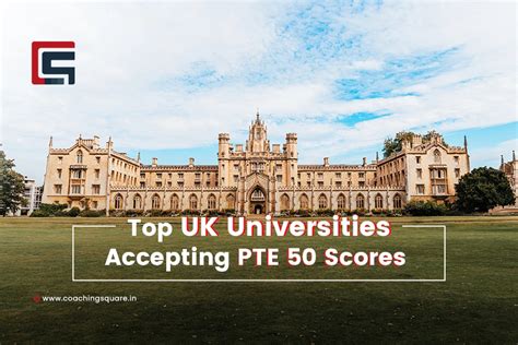 Top Uk Universities Accepting Pte Score