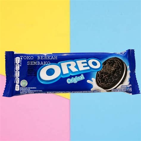 Jual Oreo Biskuit Original Dengan Krim Rasa Vanilla 1 BUNGKUS Shopee