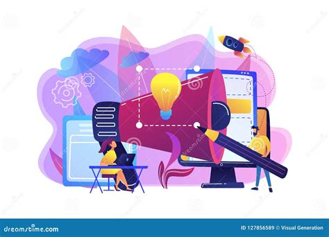 Brand Identity Concept Vector Illustration Stock Vector Illustration