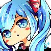 Pixel Miku by Yennineii