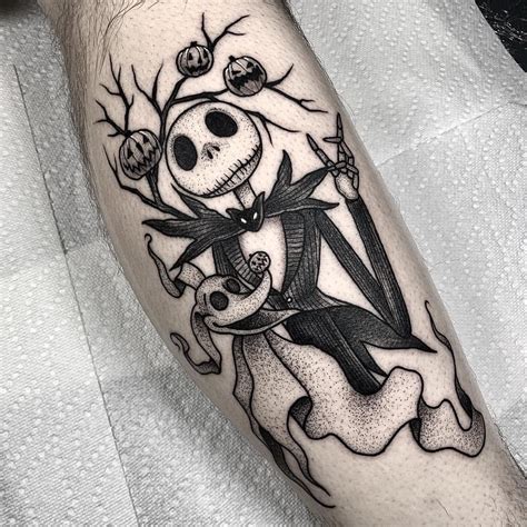 Jack The Skellington Tattoos