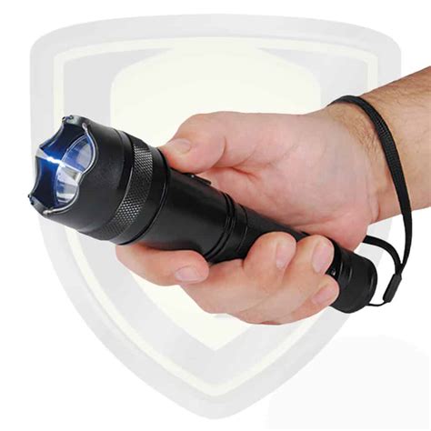 Flashlight Taser Combo Powerful Stun Gun With Bright Light