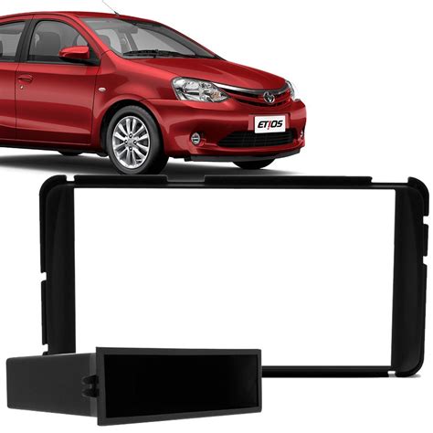 Moldura Painel Toyota Etios Din Din Porta Objetos R Em