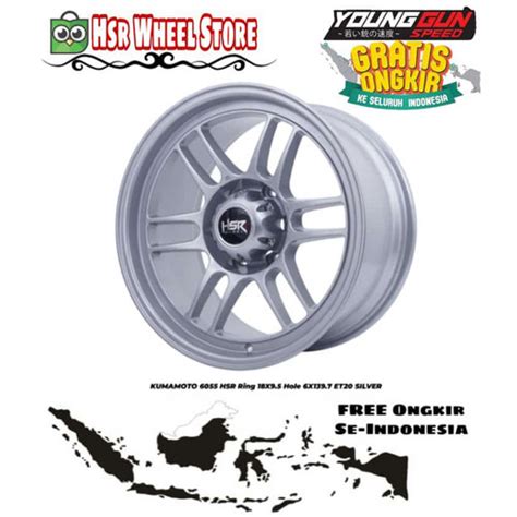 Jual Velg Racing Ring 18 HSR KUMAMOTO Velg Mobil Pajero Fortuner Triton